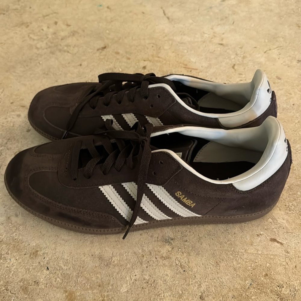 Men’s adidas brown suede spezial samba